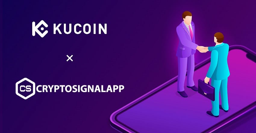  KuCoin hat jetzt mit CryptoSignalApp zusammengearbeitet